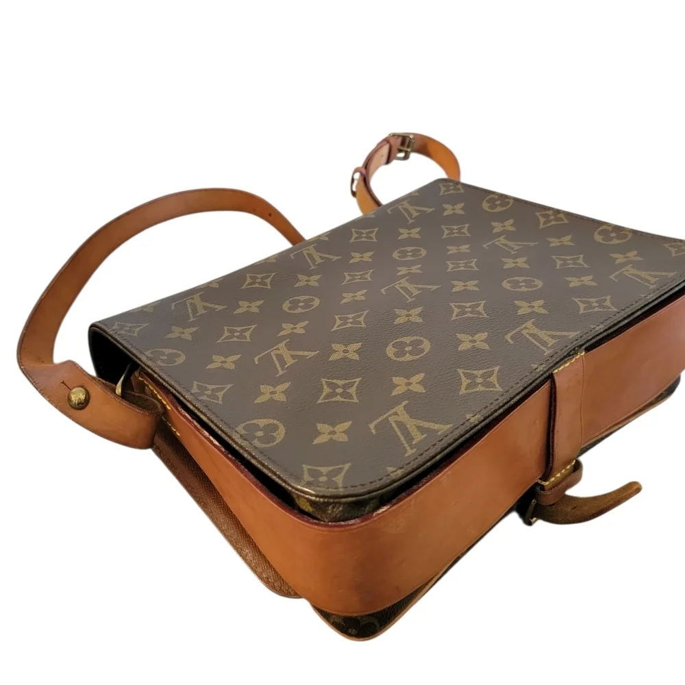 Louis Vuitton Monogram Cartouchiere GM Crossbody Bag